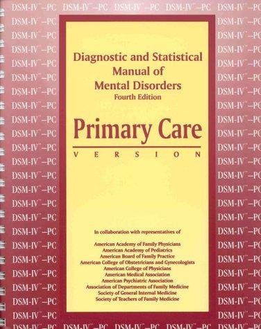 Couverture : Diagnostic and statistical manual of mental disorders, fourth edition