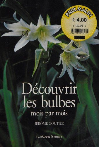 Couverture : Découvrir les bulbes