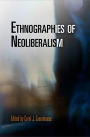 Couverture : Ethnographies of Neoliberalism