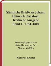 Couverture : Sämtliche Briefe an Johann Heinrich Pestalozzi