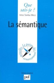 Couverture : La sémantique