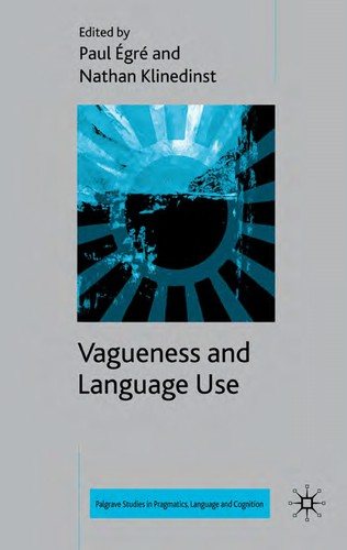 Couverture : Vagueness and language use