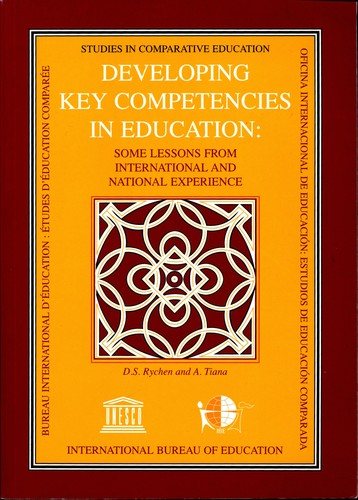 Couverture : Developing key competencies in education : some lessons from international and national experience