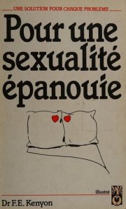 Couverture : Pour une sexualité épanouie