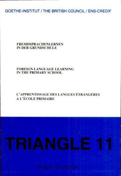 Couverture : Fremdsprachenlernen in der Grundschule =