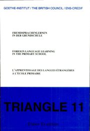 Couverture : Fremdsprachenlernen in der Grundschule =
