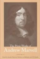 Couverture : The prose works of Andrew Marvell.