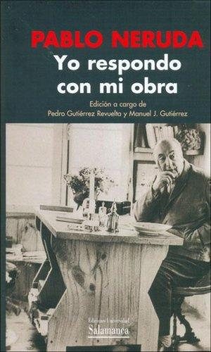 Couverture : Yo respondo con mi obra
