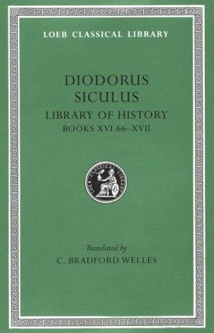 Couverture : Diodorus of Sicily