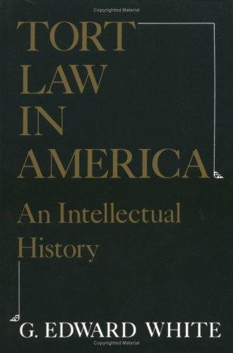 Couverture : Tort Law in America