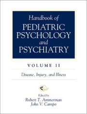 Couverture : Handbook of pediatric psychology and psychiatry