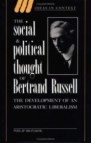 Couverture : The social and political thought of Bertrand Russell