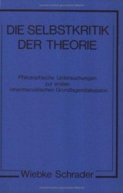 Couverture : Die Selbstkritik der Theorie