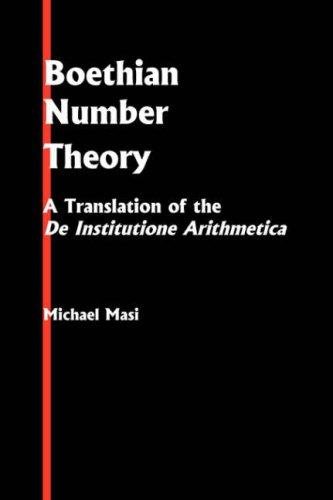 Couverture : Boethian number theory