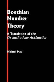 Couverture : Boethian number theory