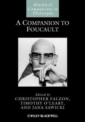 Couverture : A Companion to Foucault