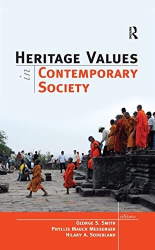 Couverture : Heritage values in contemporary society