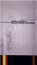 Couverture : Quien es quien en la obra narrativa de Manuel Vázquez Montalbán