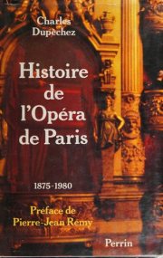 Couverture : Histoire de l'Opéra de Paris