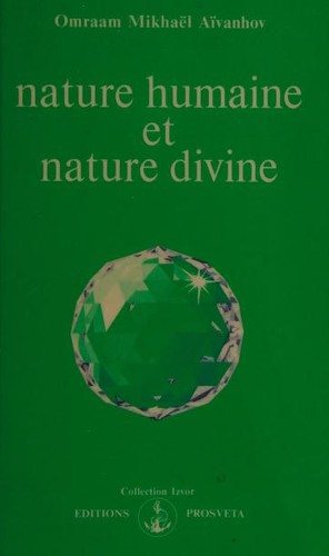 Couverture : Nature humaine et nature divine