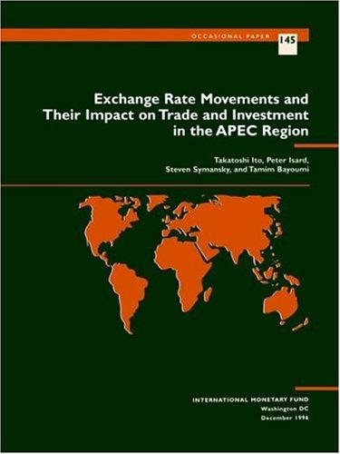 Couverture : Exchange rate movements and their impact on trade and investment in the APEC region