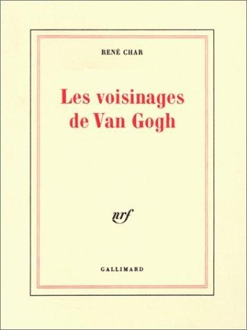 Couverture : Les voisinages de Van Gogh