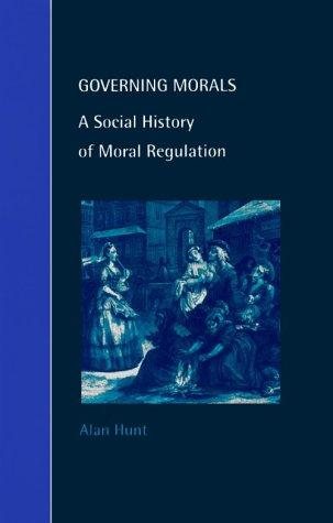 Couverture : Governing morals