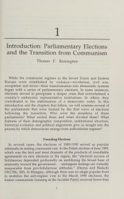 Couverture : Parliaments in transition
