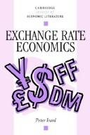 Couverture : Exchange rate economics