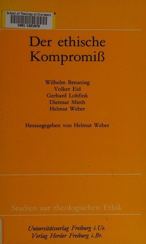 Couverture : Der Ethische Kompromiss