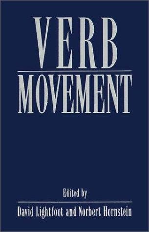 Couverture : Verb movement