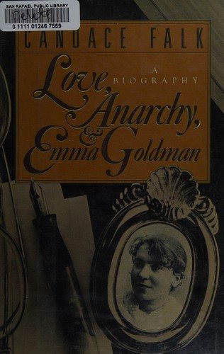 Couverture : Love, Anarchy, and Emma Goldman