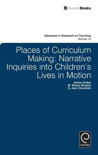 Couverture : Places of Curriculum Making