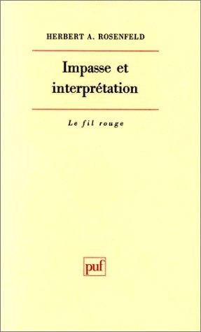 Couverture : Impasse et interprétation