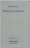 Couverture : Theorie des Glaubens