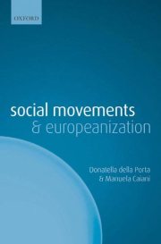 Couverture : Social movements and Europeanization