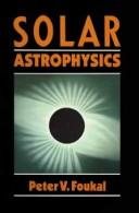 Couverture : Solar astrophysics