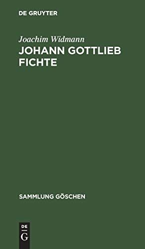 Couverture : Johann Gottlieb Fichte