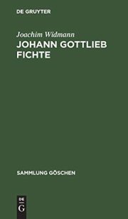 Couverture : Johann Gottlieb Fichte