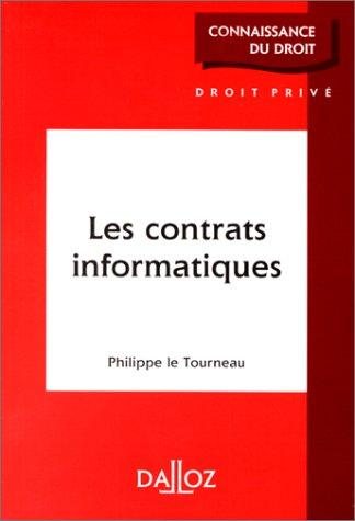 Couverture : Les contrats informatiques