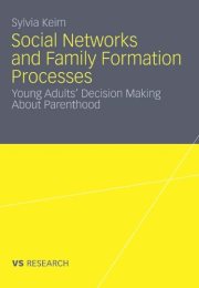 Couverture : Social Networks and Family Formation Processes