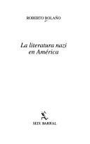 Couverture : La literatura nazi en América