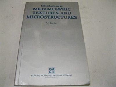 Couverture : Introduction to metamorphic textures and microstructures.