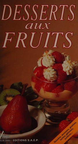 Couverture : Desserts aux fruits