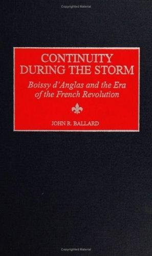Couverture : Continuity during the storm