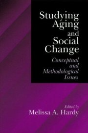 Couverture : Studying aging and social change