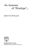 Couverture : An Anatomy of "Penelope"