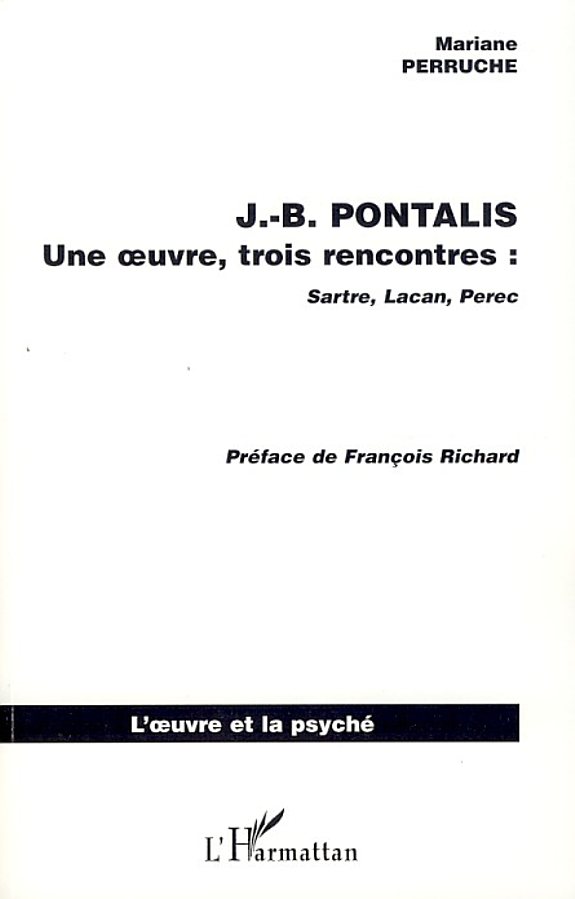 Couverture : J.-B. Pontalis