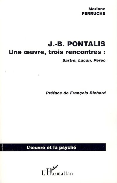 Couverture : J.-B. Pontalis