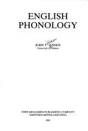 Couverture : English phonology